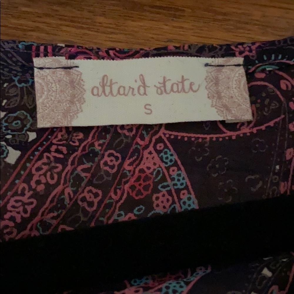 Altard State Pattern Deep V Romper - image 7